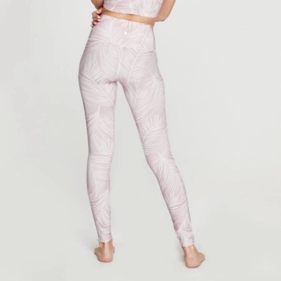 Spiritual Gangster High Vibe Leaf Printed Leggings Small - Picture 6 of 13